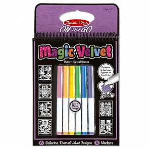 Набор для творчества «Магический бархат. Балерины» (Melissa&Doug, 5395_md)